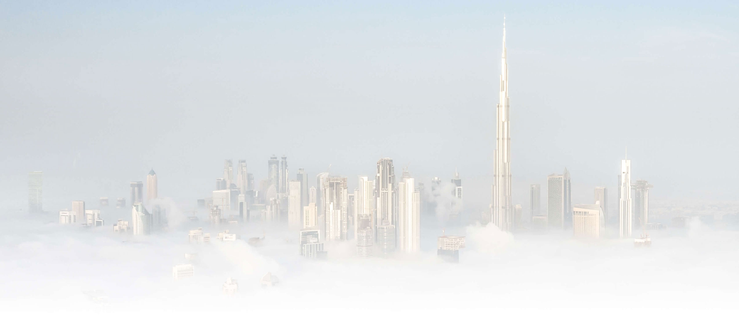 International financial district skyline